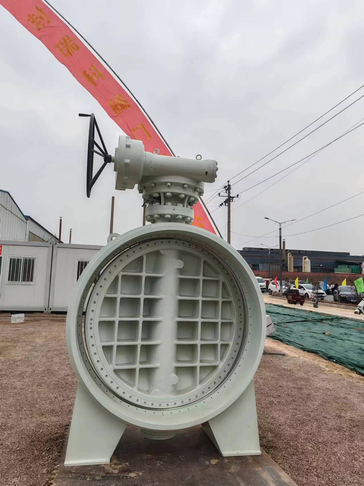 河南阀门之乡，展销会进行中